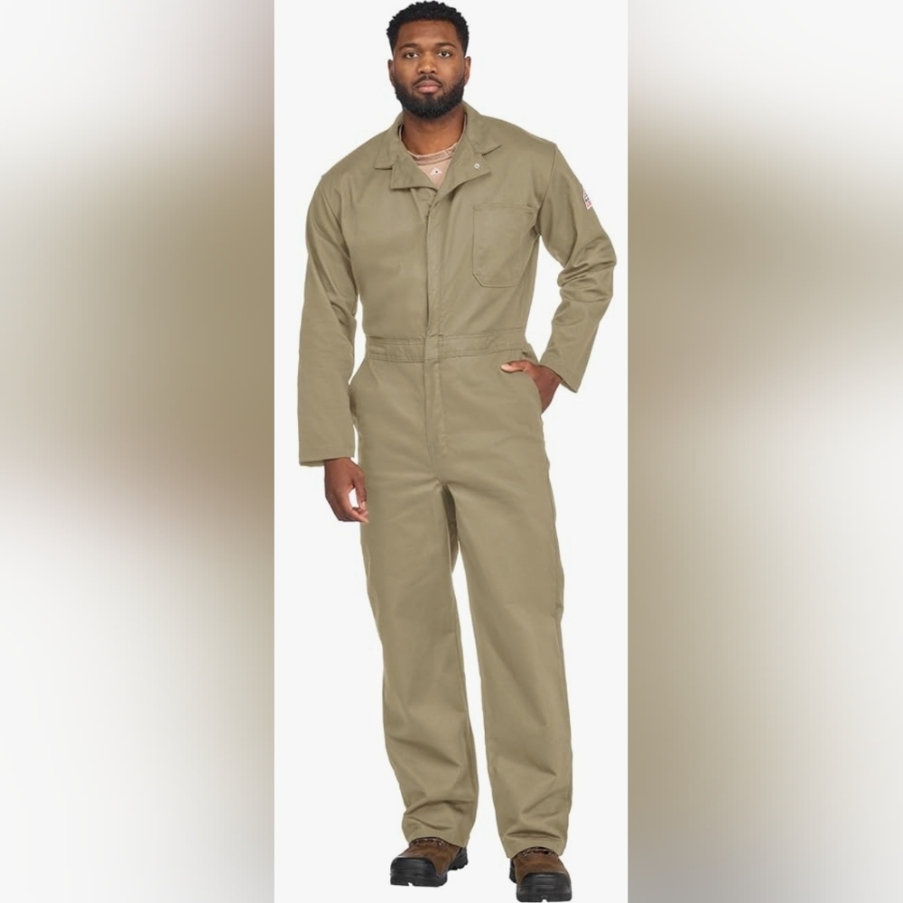 Bulwark Coveralls FR Fire Resistant  Protective Work Twill Cotton XXL Overalls